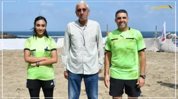 تطور لافت.. العنصر النسائي يواصل تحكيم مباريات كرة القدم في بطولة الشركات ببورسعيد 1